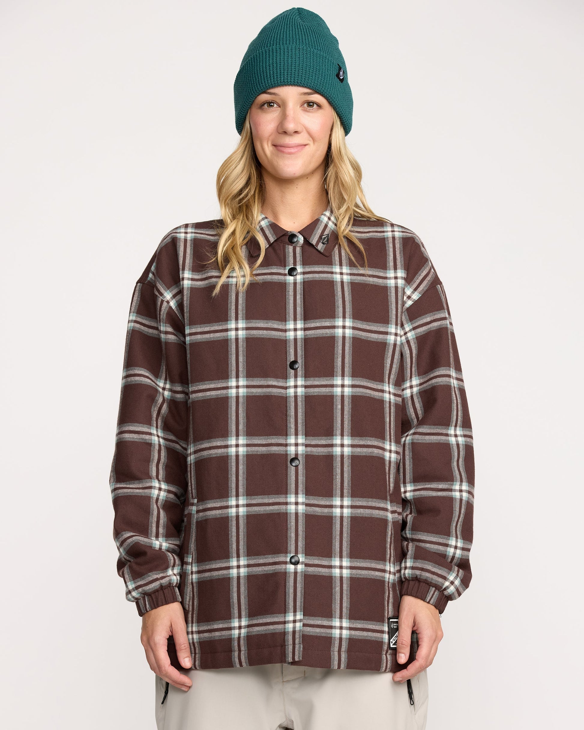 Women's Ins Riding Flannel Jacket