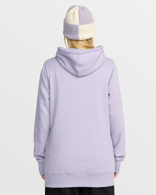 Women's Tower Pullover Fleece-Lavender Aura-Volcom