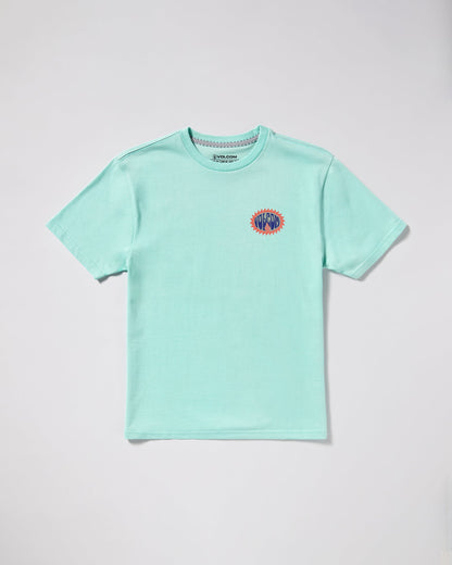 Kids' Bb Solarized Short Sleeve Tee-Aqua-Volcom