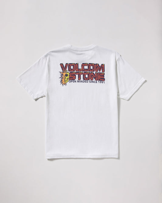 Kids' Bb Migrane Short Sleeve Tee-Off White-Volcom