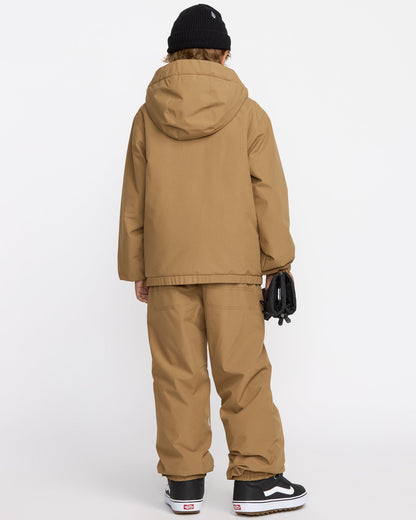 Volcom Kids' Chaos Full Zip Jacket Bronze