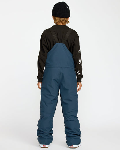 Kids' Barkley Insulated Bib Overall-Deep Blue-Volcom