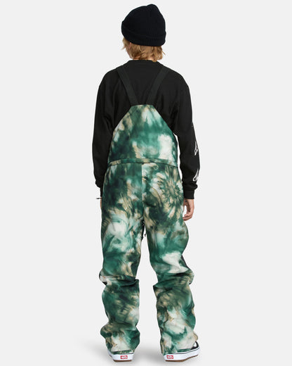 Kids' Barkley Insulated Bib Overall-Shamrock Heather-Volcom