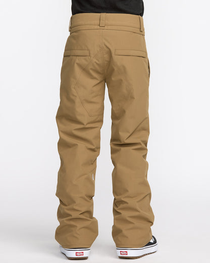 Big Kids' Freakin Chino Insulated Pants-Bronze-Volcom