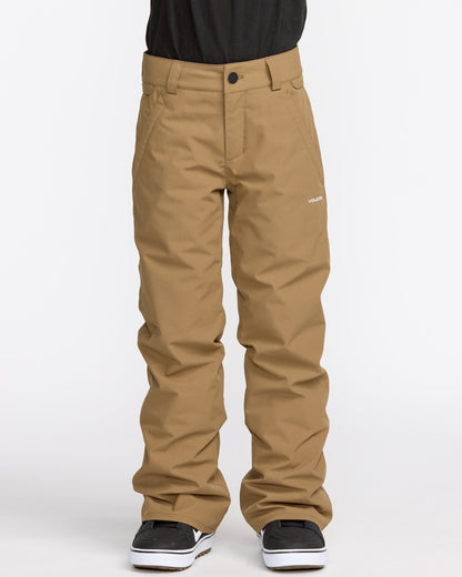Big Kids' Freakin Chino Insulated Pants-Bronze-Volcom