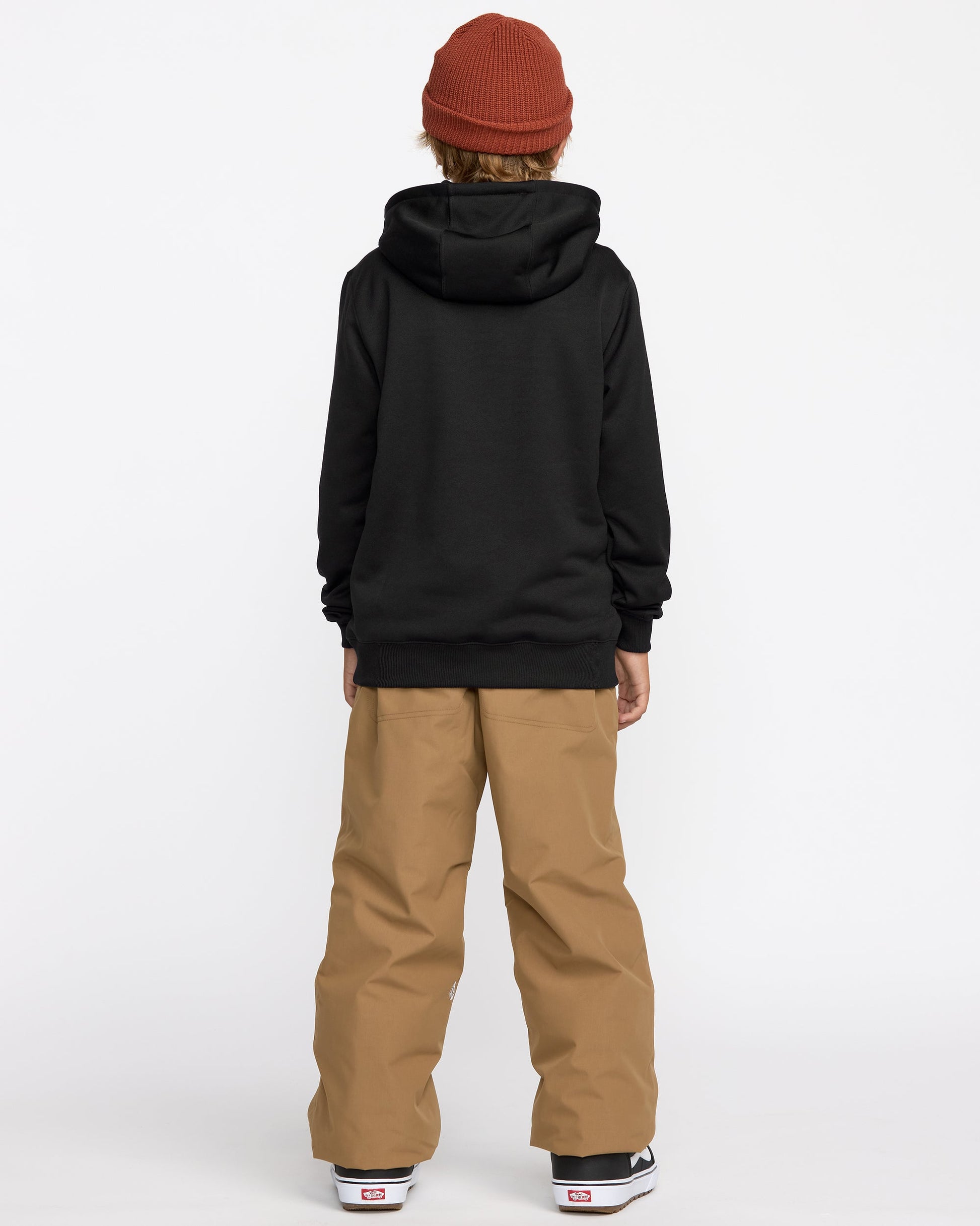 Kids' Hydro Fleece Hoodie-Black-Volcom