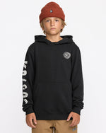 Kids' Youth Essential Hoodie-Black-Volcom