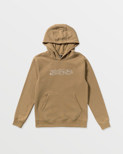 Kids' Youth Essential Hoodie-Bronze-Volcom