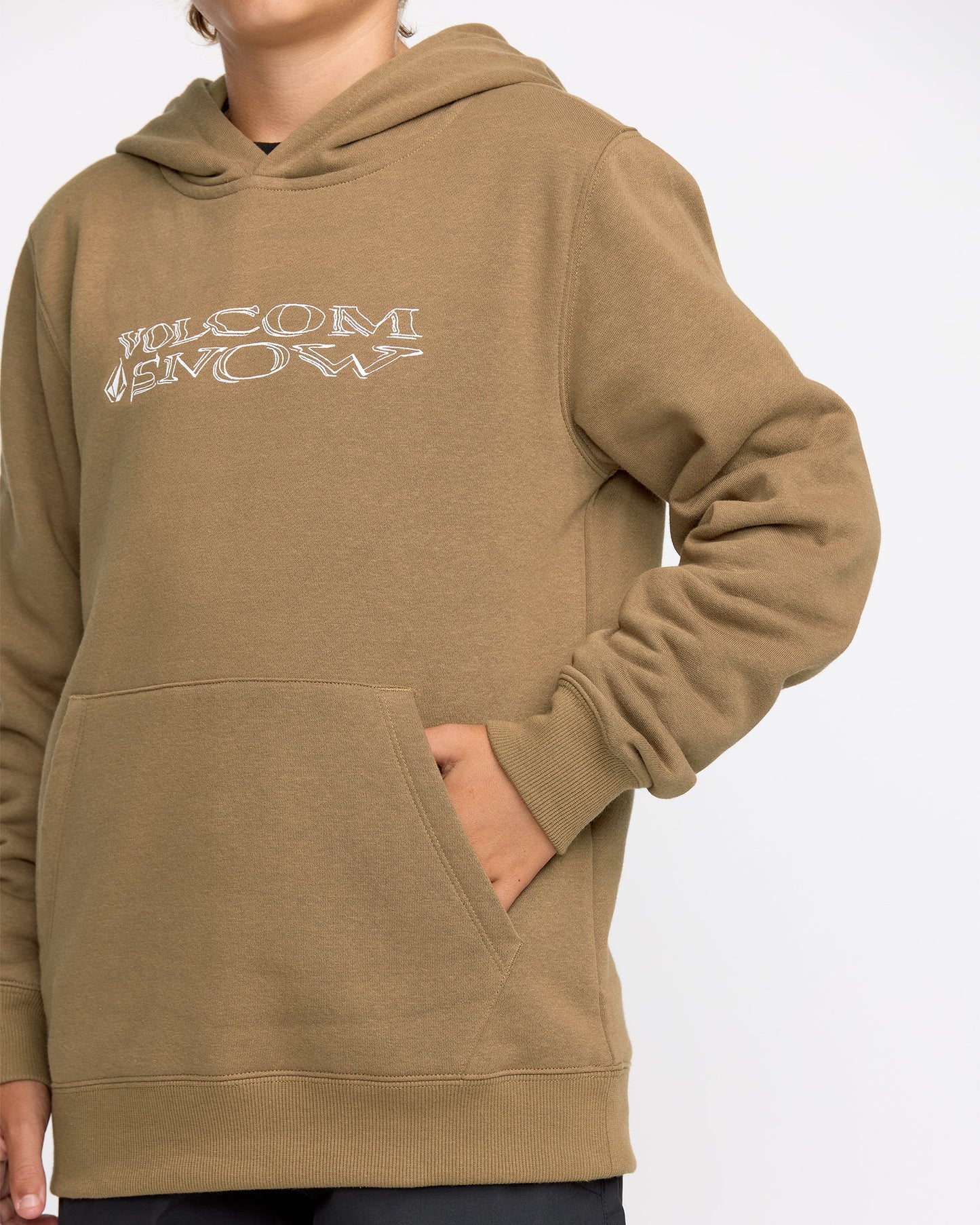 Kids' Youth Essential Hoodie-Bronze-Volcom