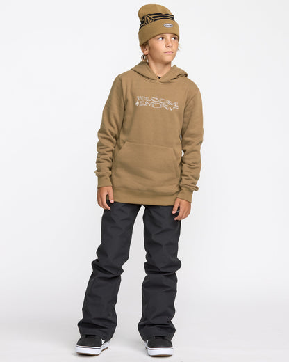 Kids' Youth Essential Hoodie-Bronze-Volcom