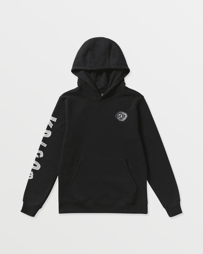 Kids' Youth Essential Hoodie-Black-Volcom
