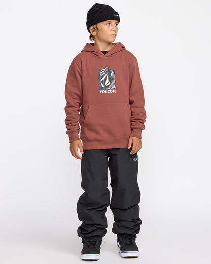 Kids' Youth Essential Hoodie-Henna-Volcom