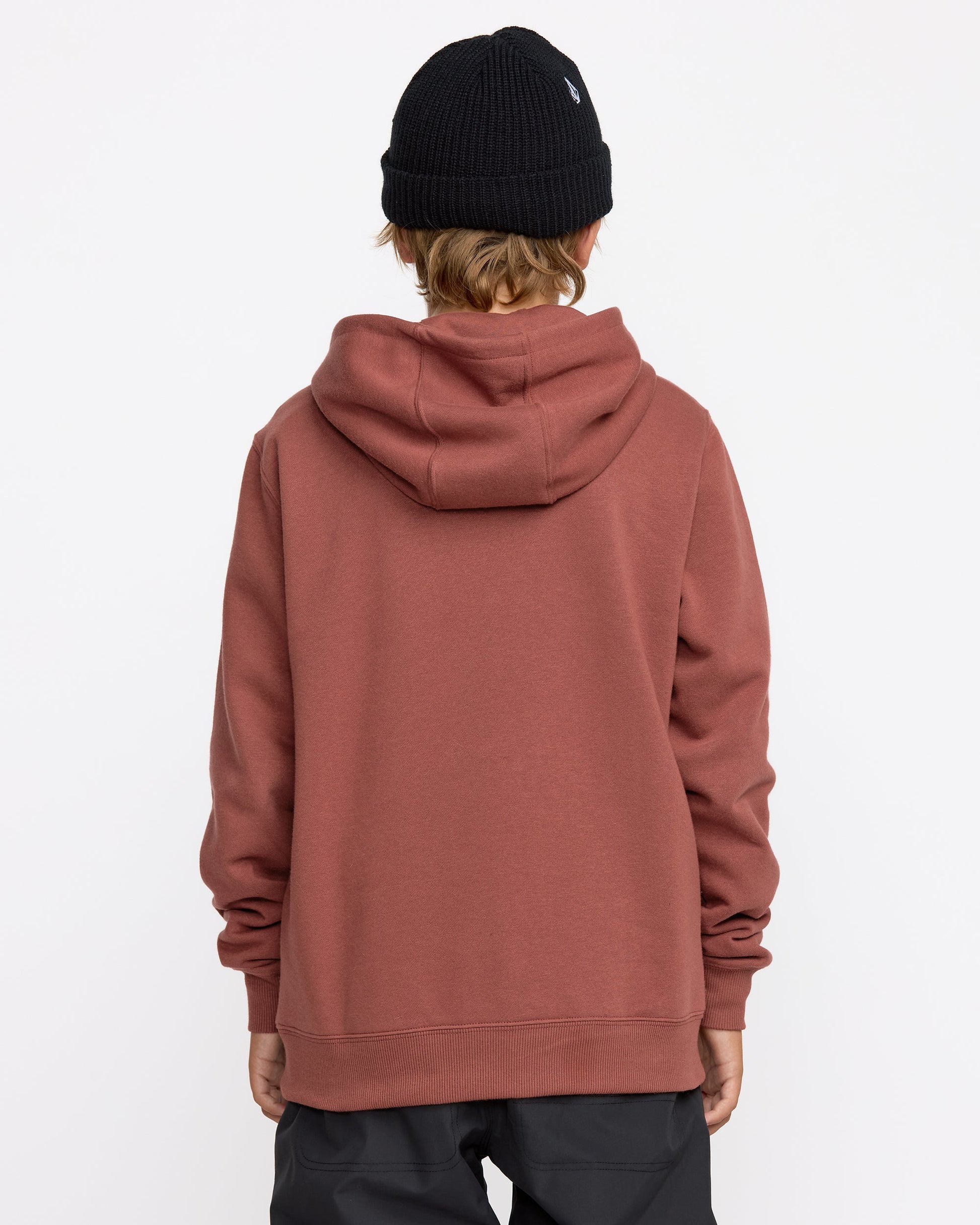 Kids' Youth Essential Hoodie-Henna-Volcom