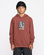 Kids' Youth Essential Hoodie-Henna-Volcom