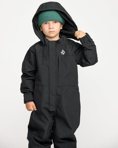 Kids' Little Flurry One Piece-Black-Volcom
