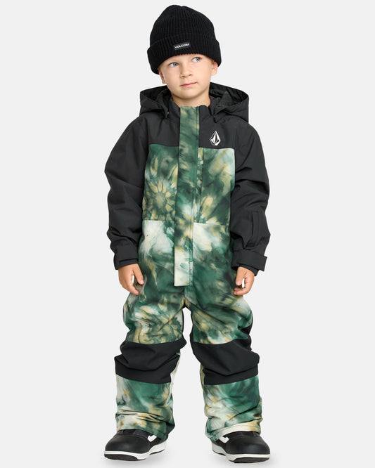 Kids' Little Flurry One Piece-Shamrock Heather-Volcom