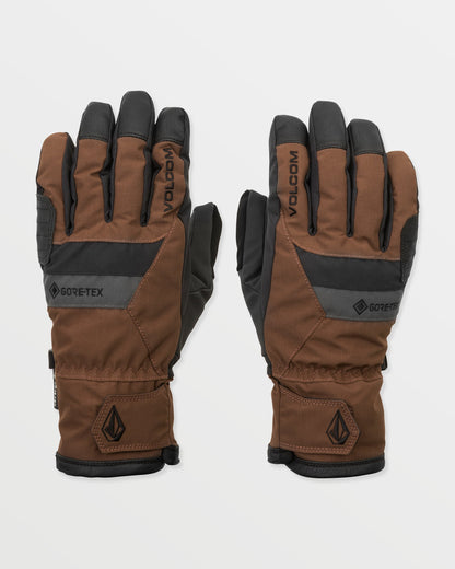 Men's Cp2 Gore-Tex Gloves-Brown-Volcom