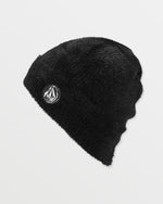 Fuzz Teddy Beanie-Black-Volcom