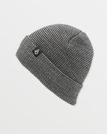 Women's V.Co Tech Baseline Beanie-Black-Volcom