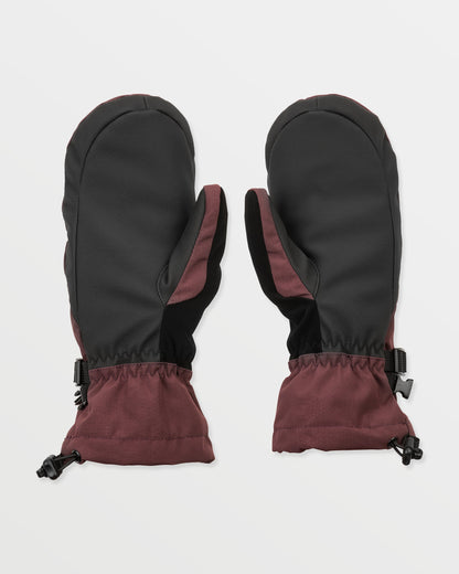 Women's V.Snow Over Mitts-Oxblood-Volcom