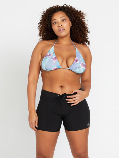 Women's Simply Solid Front-Tie Boardshorts--Volcom