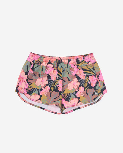 Women's Island Time Boardshorts-Multi-Volcom