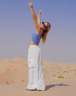 Women's Coco Ho Beach Pants-Star White-Volcom