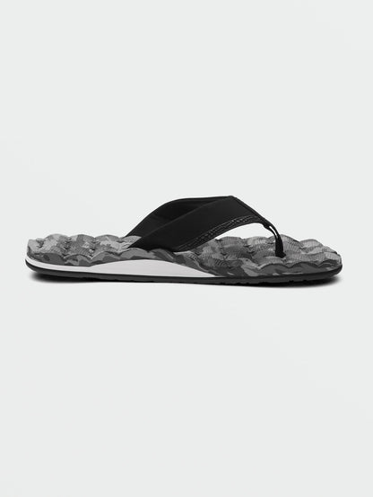 Men's Recliner Sandals-Gray Combo-Volcom
