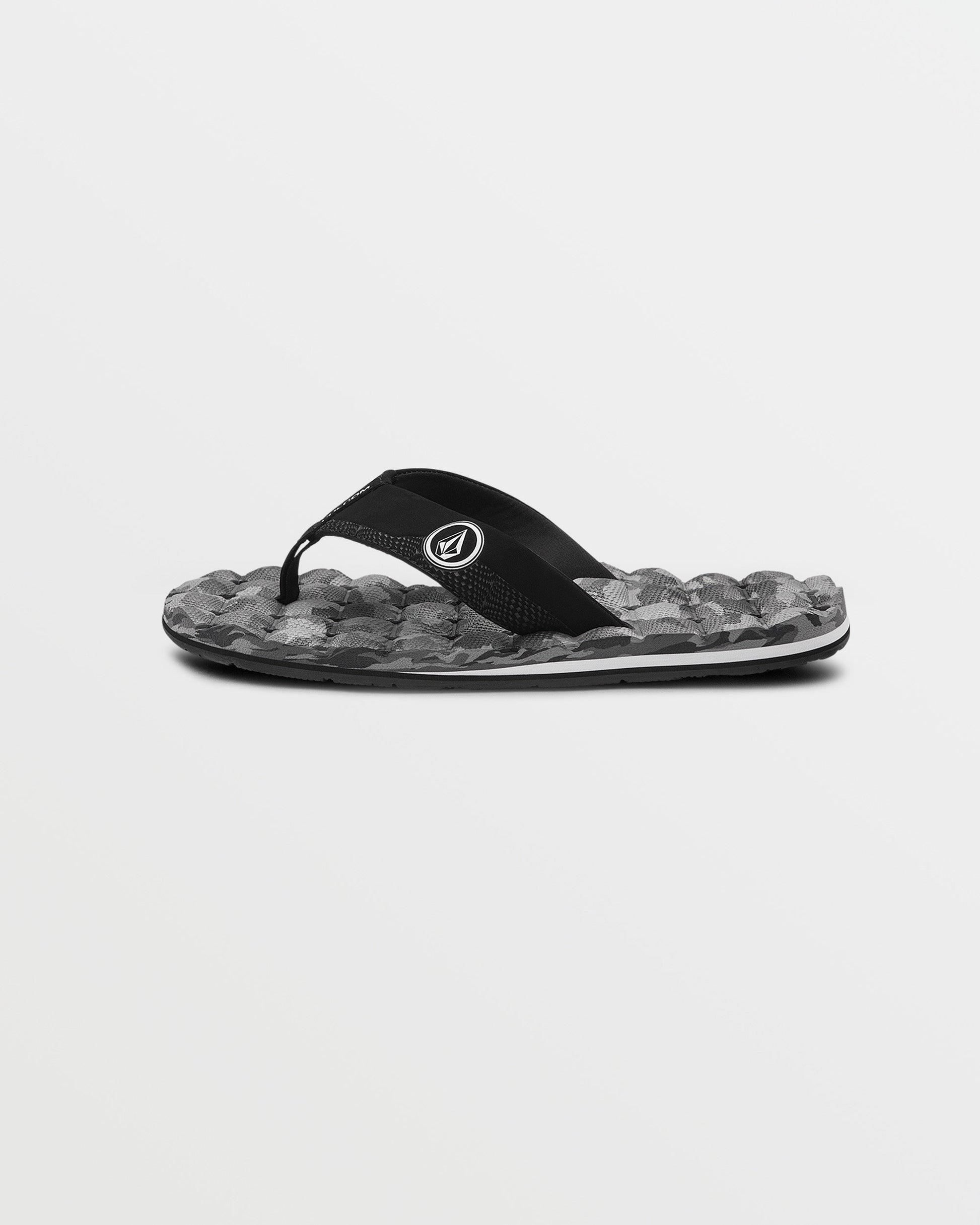 Men's Recliner Sandals-Gray Combo-Volcom