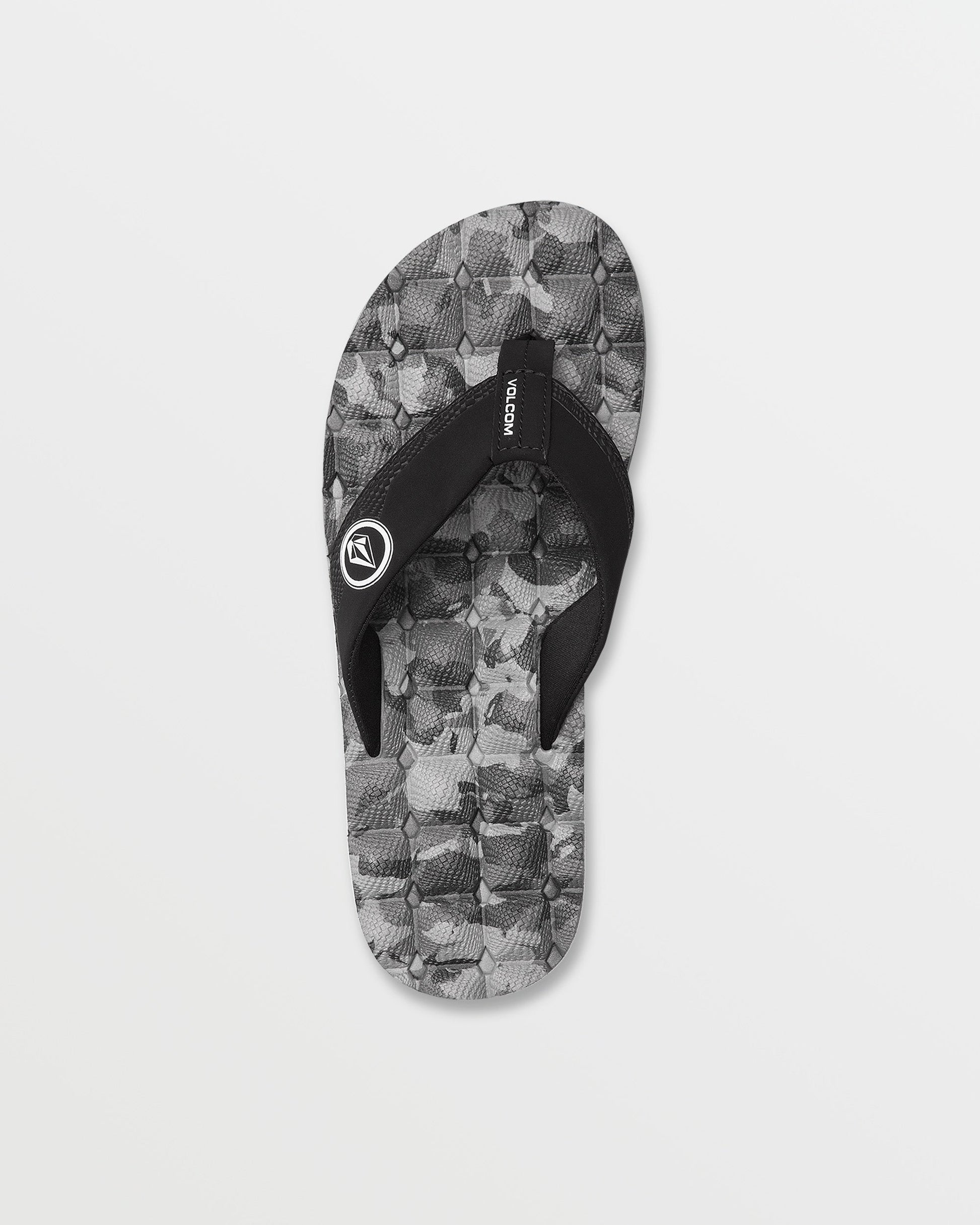 Men's Recliner Sandals-Gray Combo-Volcom