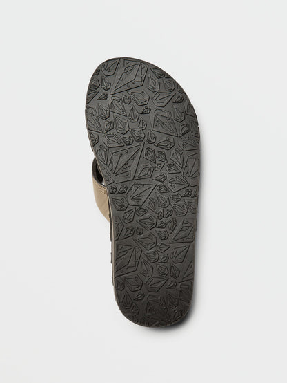 Men's Recliner Sandals-Khaki-Volcom