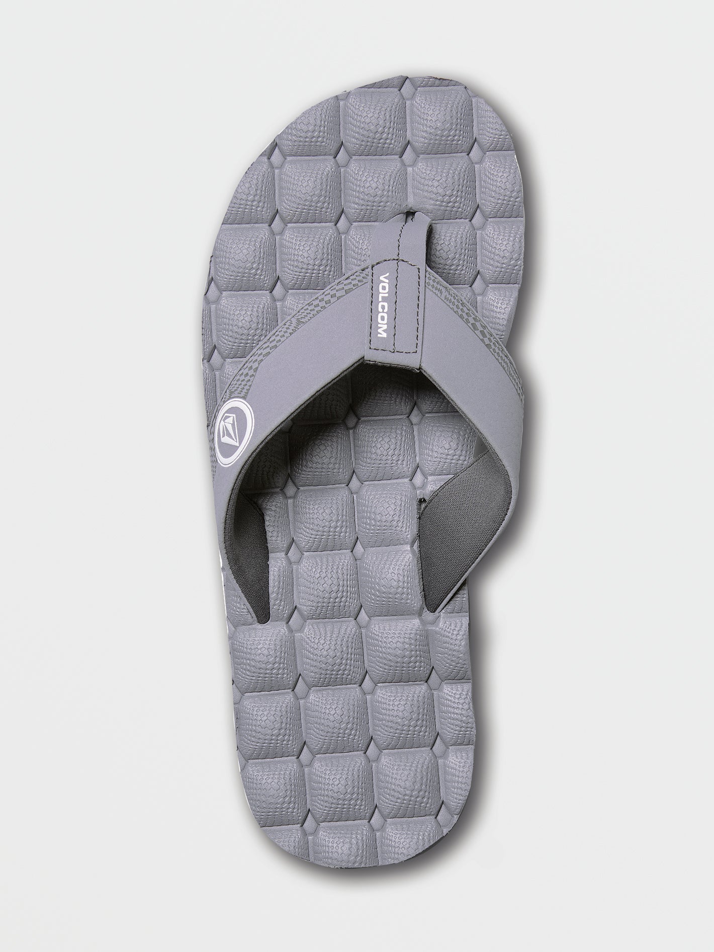 Men's Recliner Sandals-Light Grey-Volcom