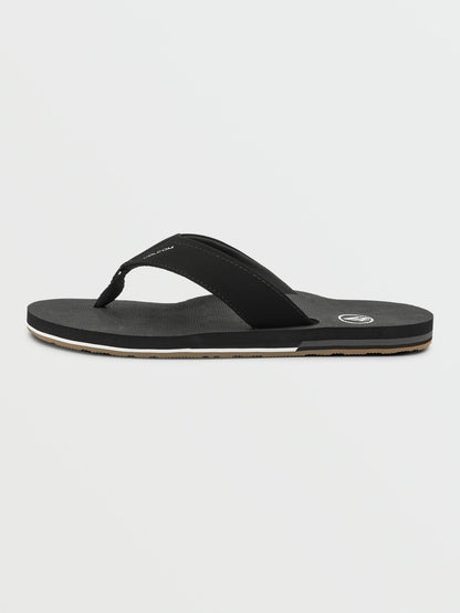 Men's Victor Sandals-Black-Volcom