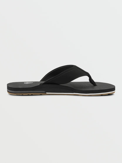 Men's Victor Sandals-Black-Volcom