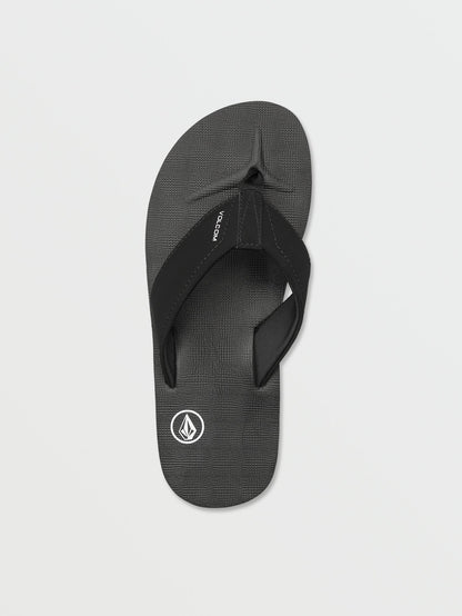 Men's Victor Sandals-Black-Volcom
