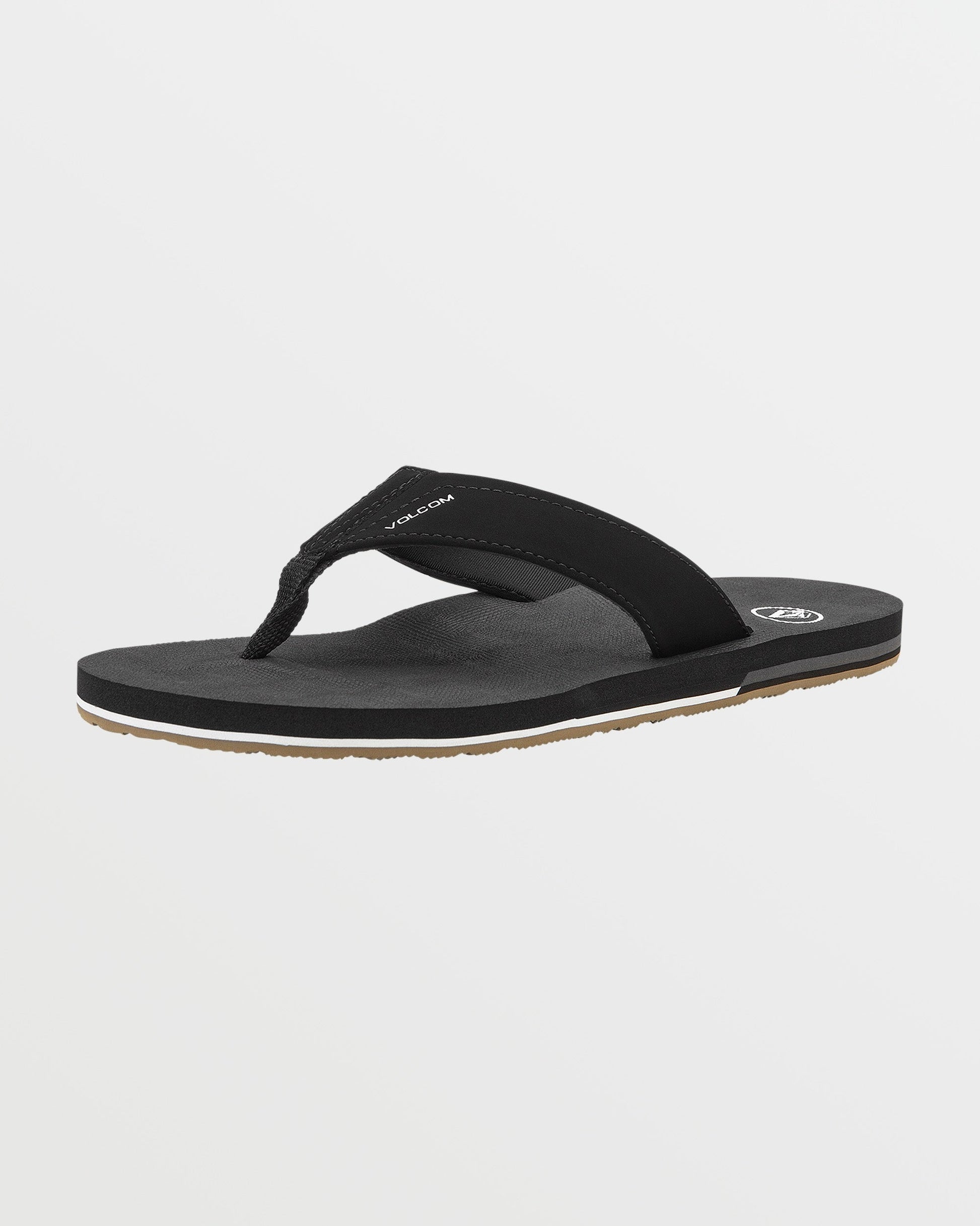 Men's Victor Sandals-Black-Volcom