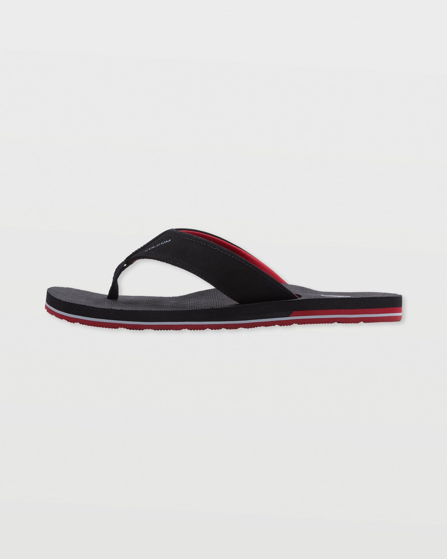 Men's Victor Sandals-Black/Red-Volcom