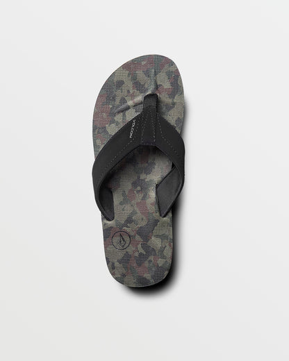 Men's Victor Sandals-Dark Camo-Volcom