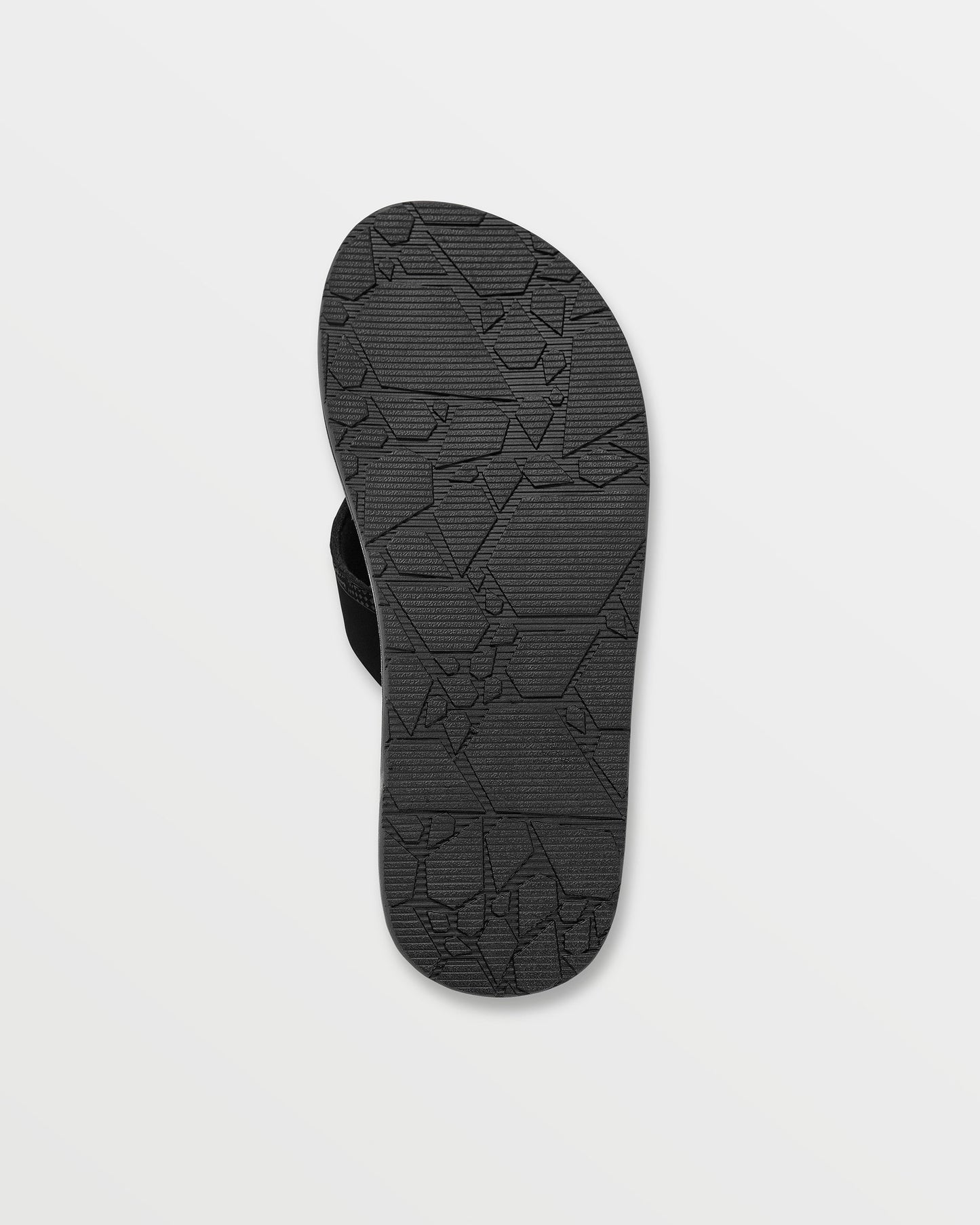 Men's Recliner Hawaii Sandals-Black/White-Volcom