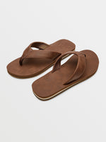 Men's Victor Sandals LX Sandals-Brown-Volcom