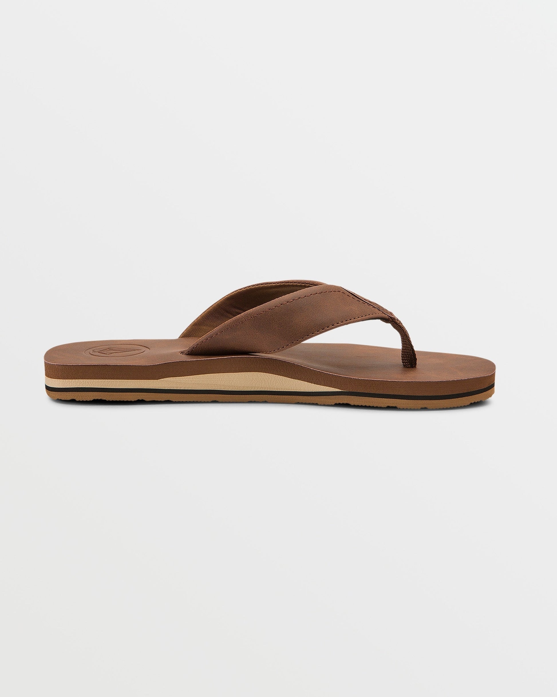 Men's Victor Sandals LX Sandals-Brown-Volcom