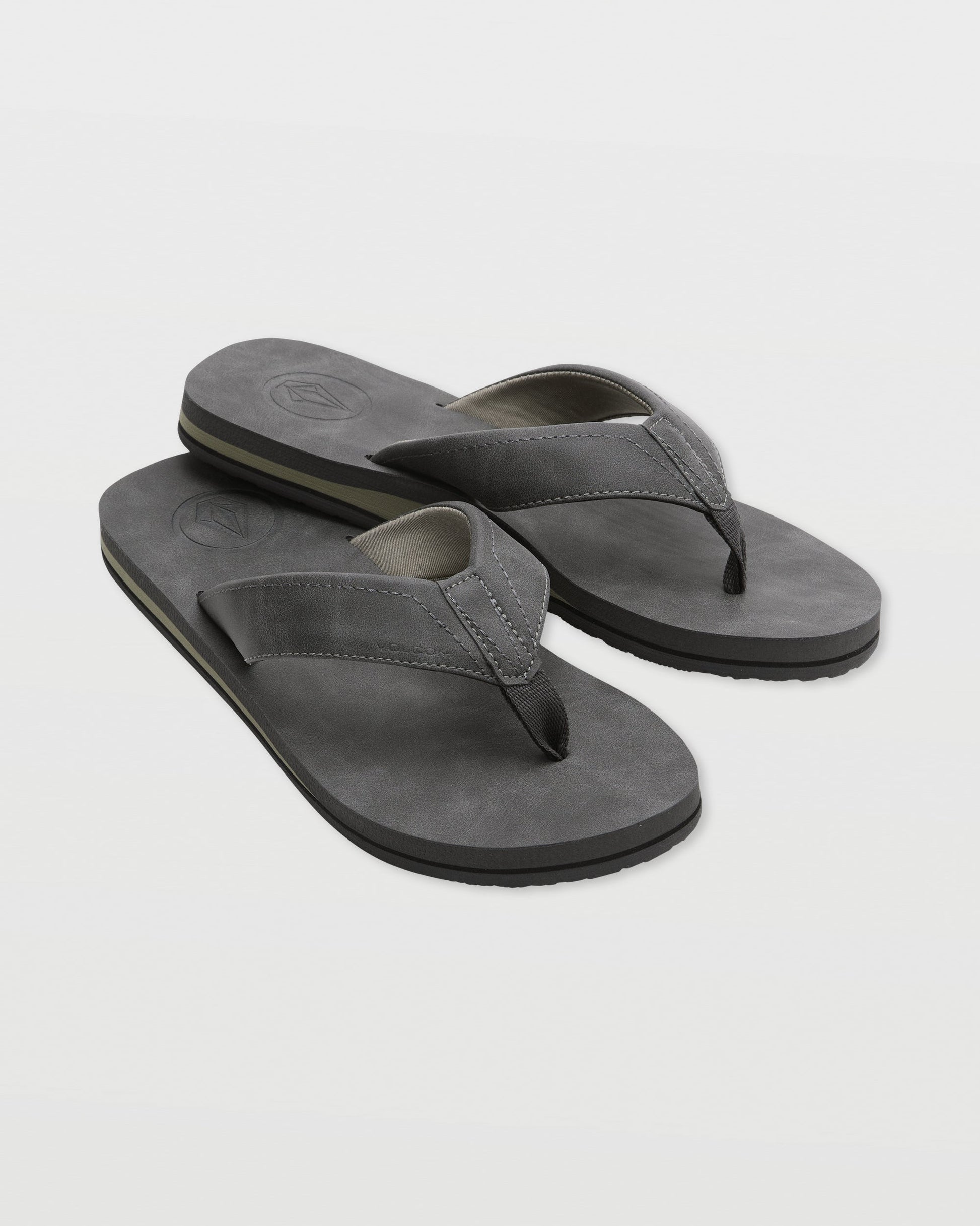 Men's Victor Sandals LX Sandals-Grey Vintage-Volcom