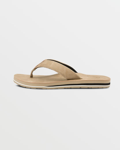 Men's Victor Sandals LX Sandals-Tan-Volcom