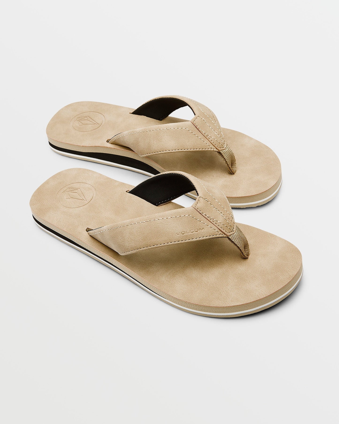 Men's Victor Sandals LX Sandals-Tan-Volcom