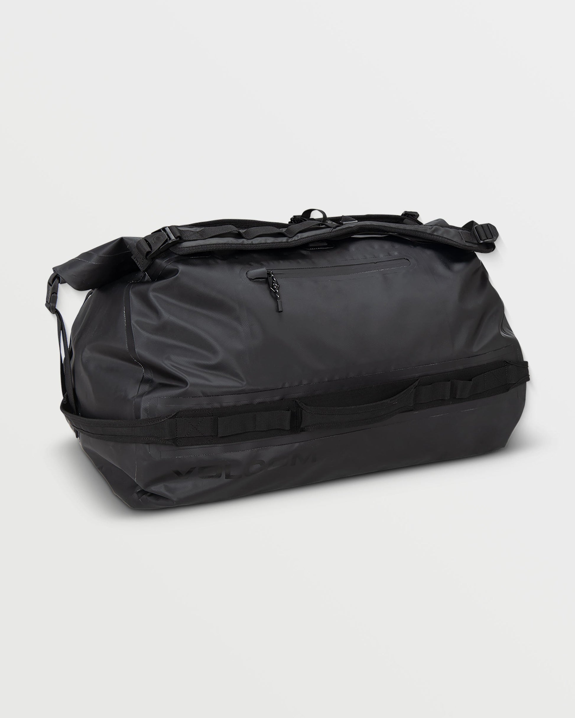 Frequency Roll-Top Duffel-Black-Volcom