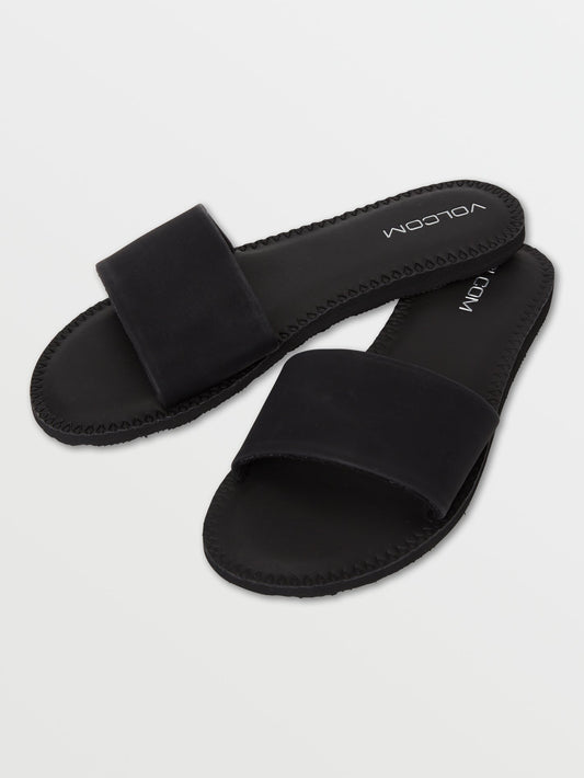 Women's Simple Slides-Black Out-Volcom