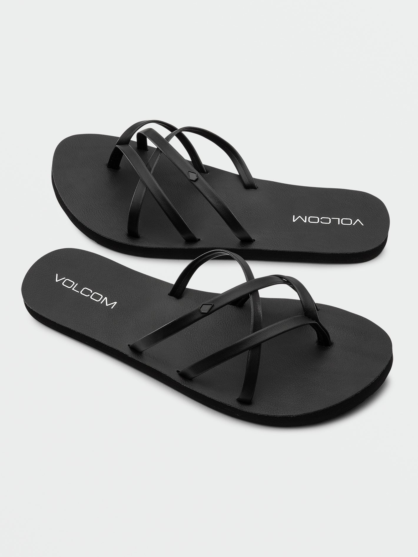 Women's New School II Sandals-Black Out-Volcom