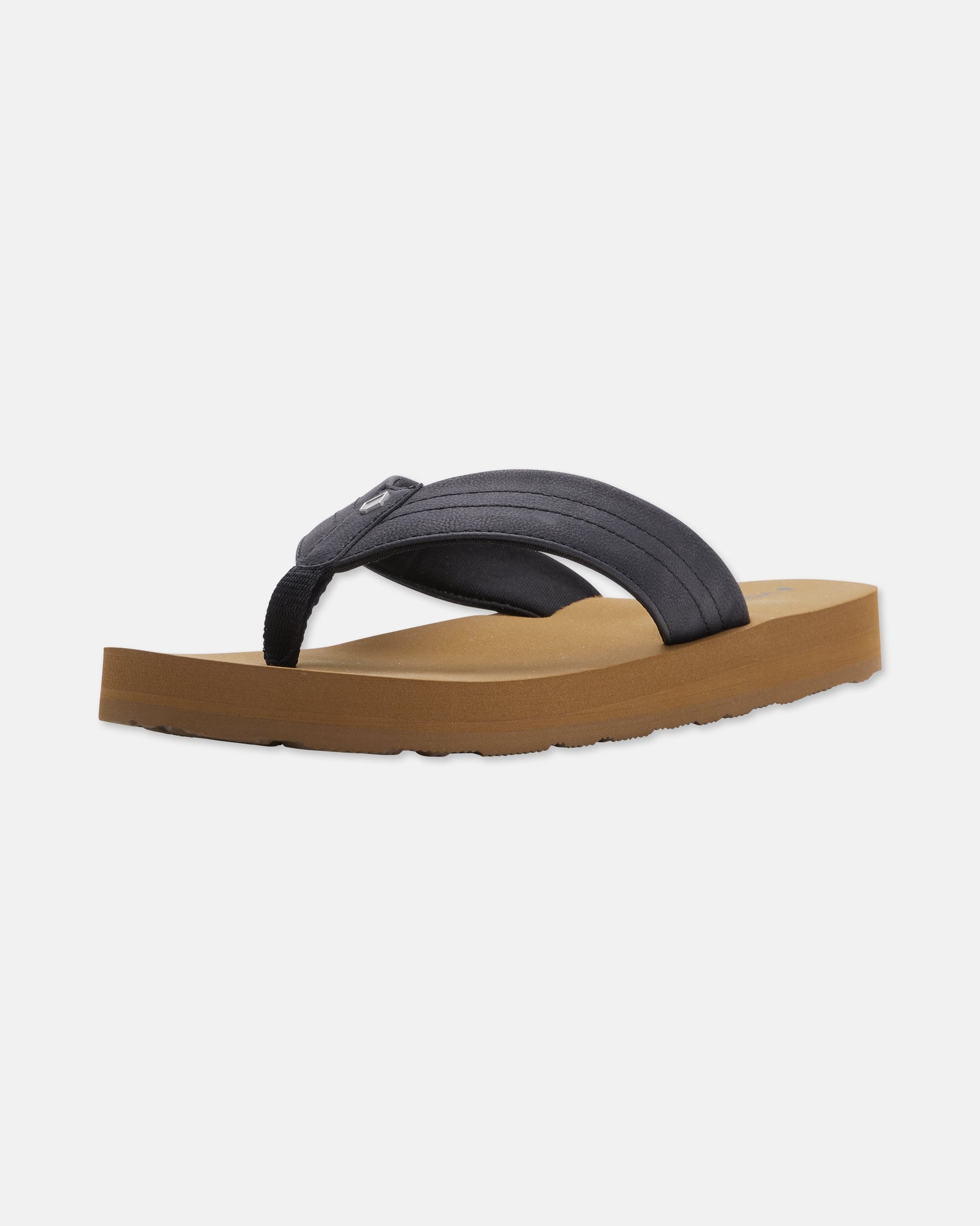 Women's Boyfriends Thong Sandals-Black-Volcom