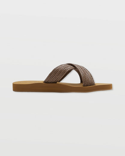 Women's Volcom Double Cross-Dark Brown-Volcom