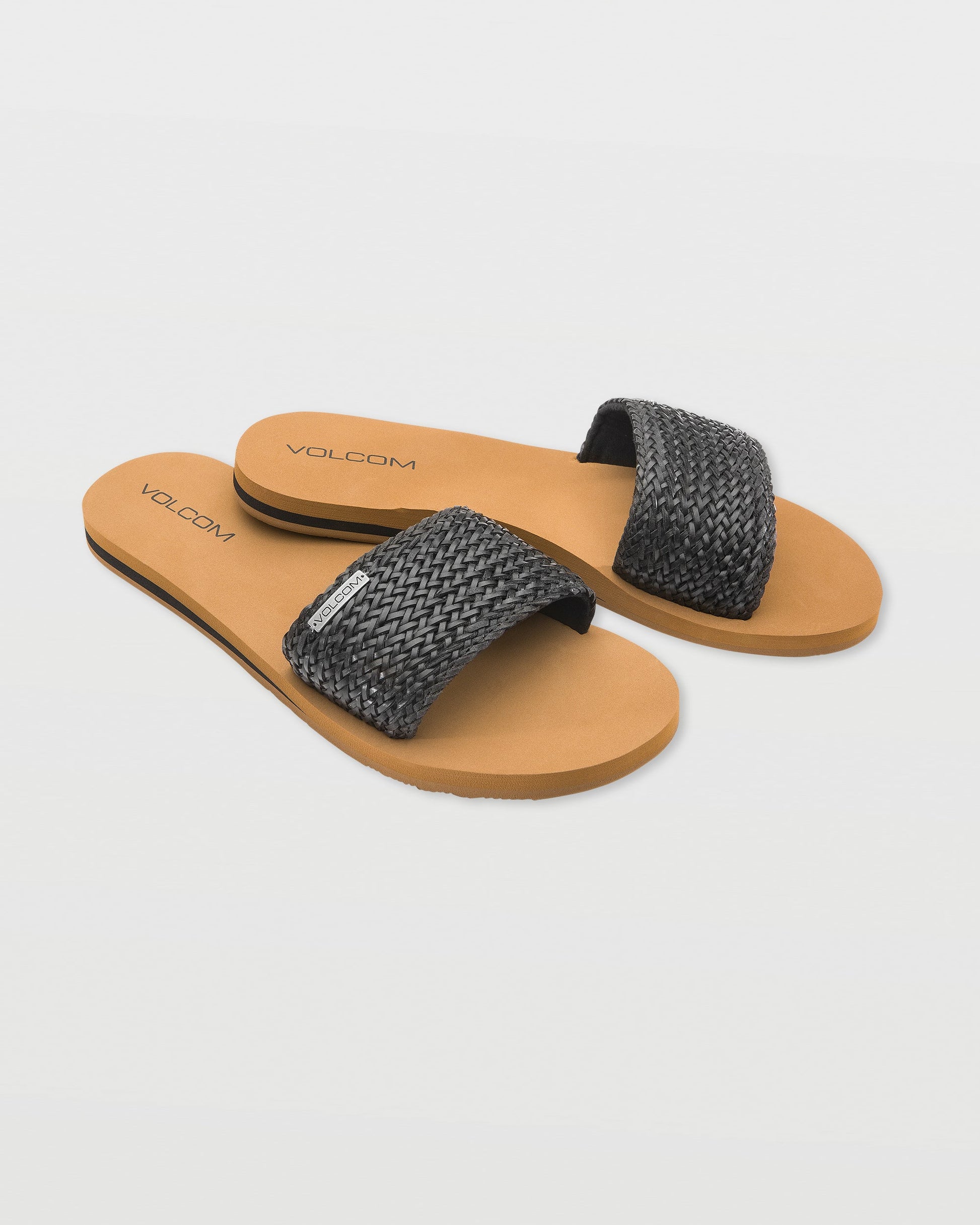 Women's Simple Slide Braid-Black-Volcom